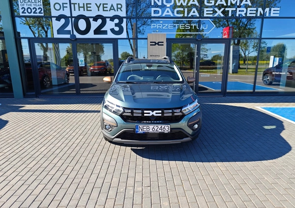 Dacia Sandero Stepway cena 81600 przebieg: 2600, rok produkcji 2023 z Leśna małe 79